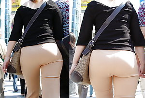 candid bbw butts ass tights