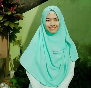 Asian hijab indo jilbab malay tudung